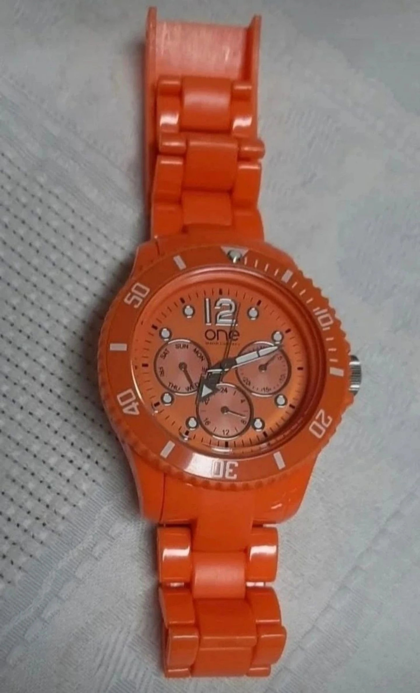 Girls' watch: One - orange – photo 2